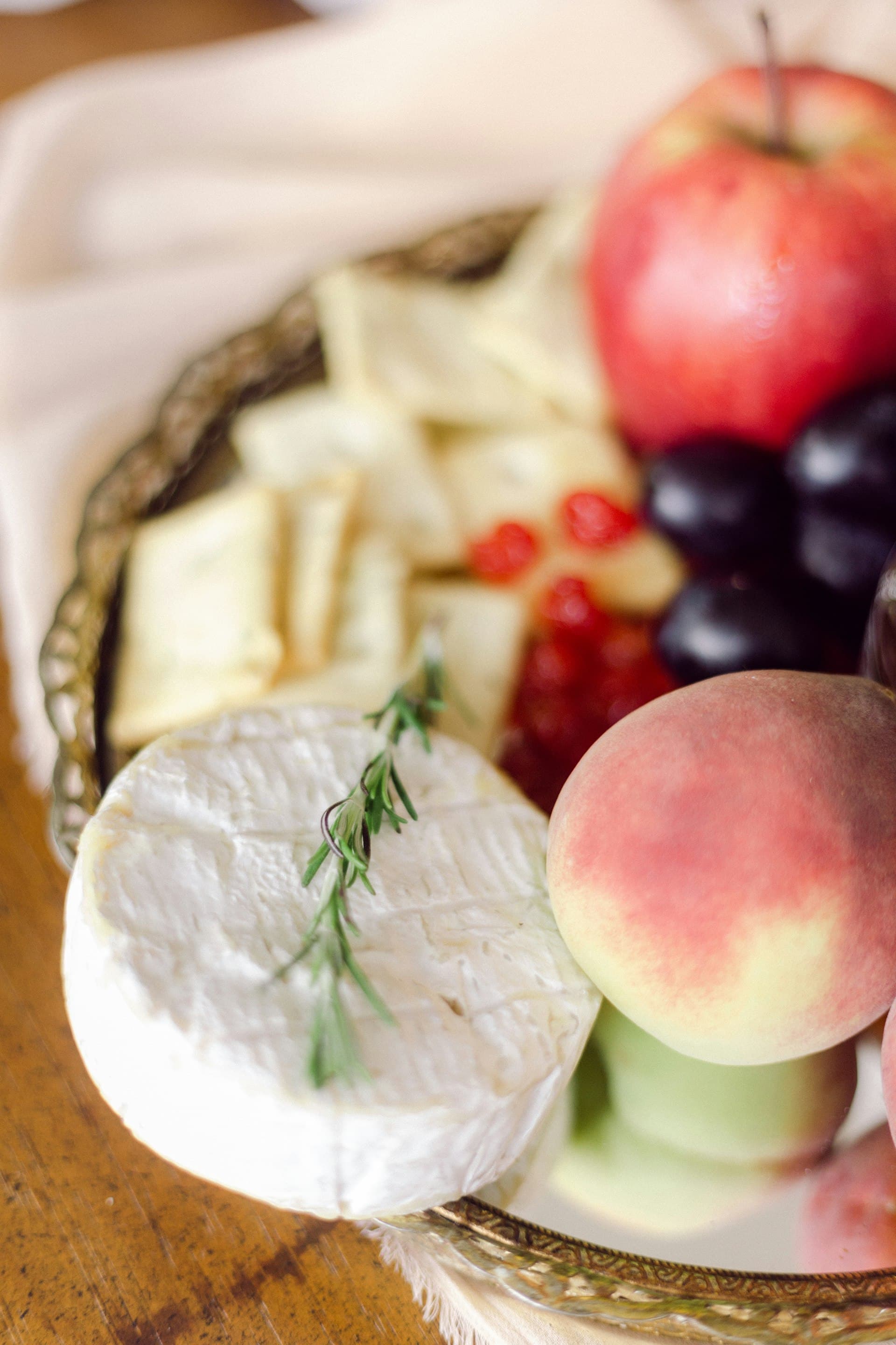 Fruit and Cheese Plate