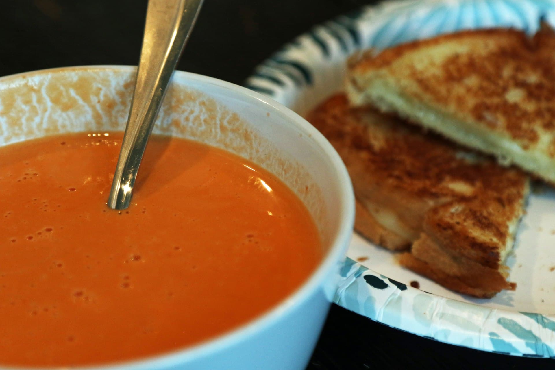 Grilled Cheese and Tomato Soup