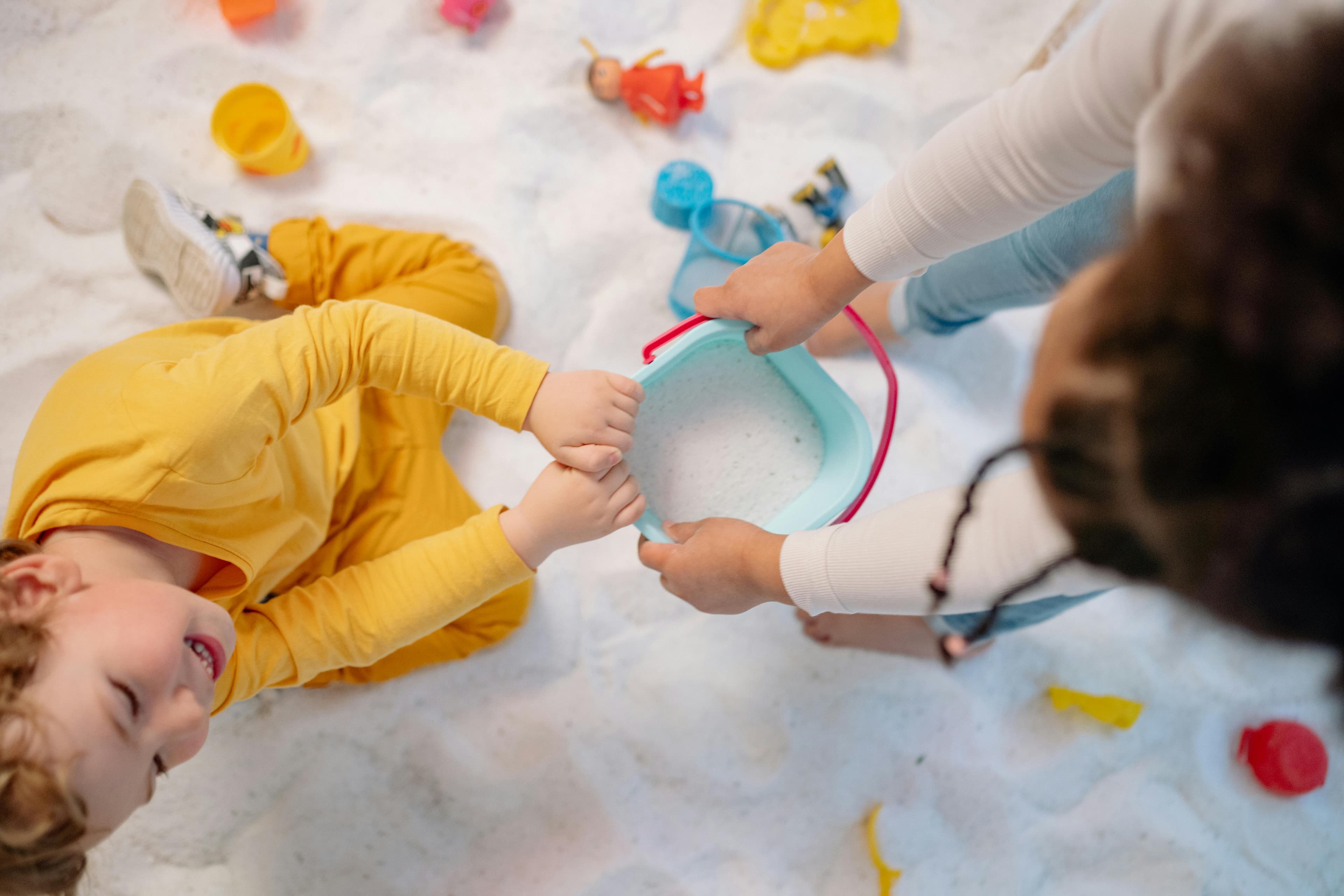 Decorative stones for treasure hunt sensory bin play